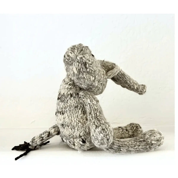 Organic Wool Knit Buddy| Elliott the Elephant