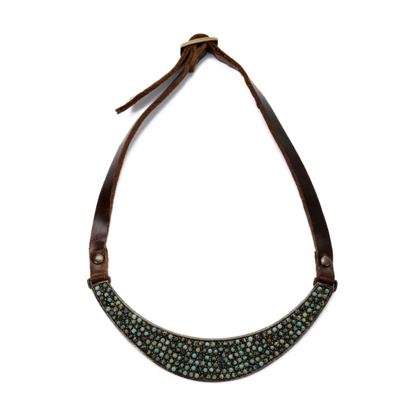 Stone Bib Necklace