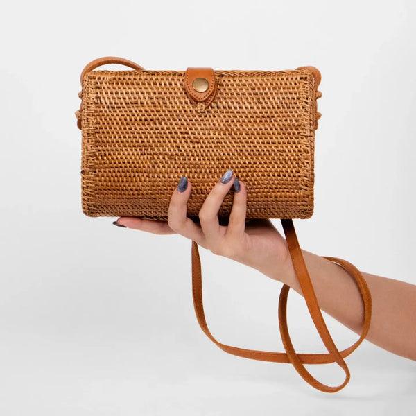 Rattan Clutch
