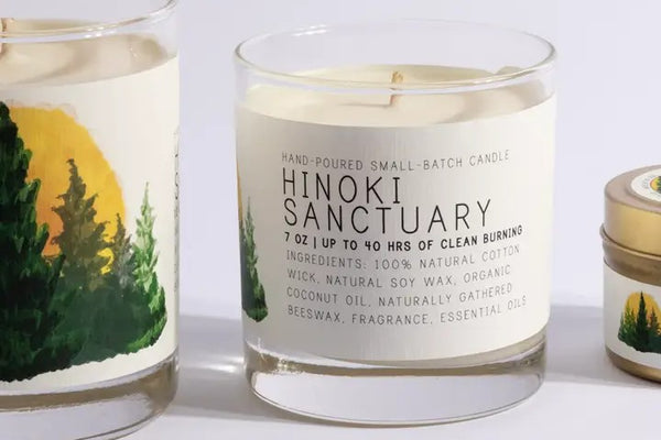Hinoki Sanctuary Candle