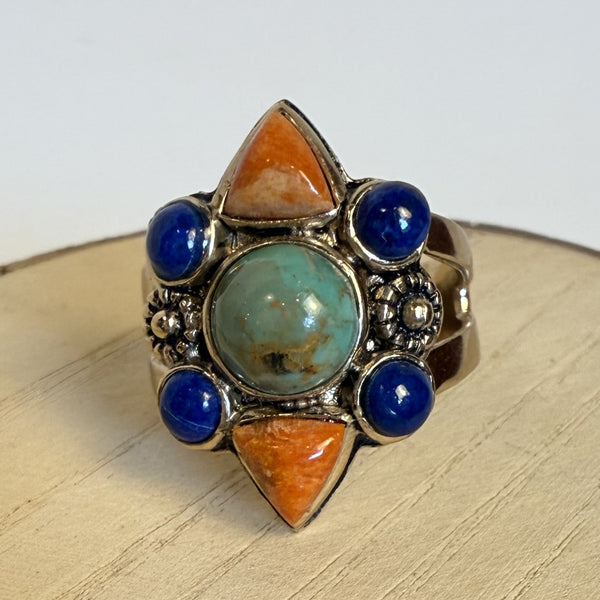 Multi Stone Statement Ring