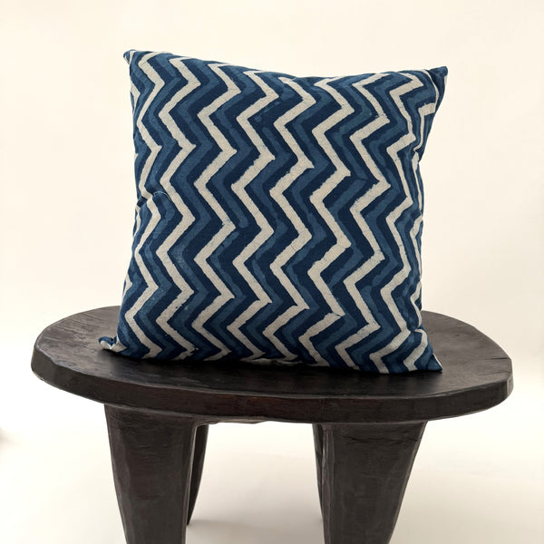 Zig Zag Print Pillow