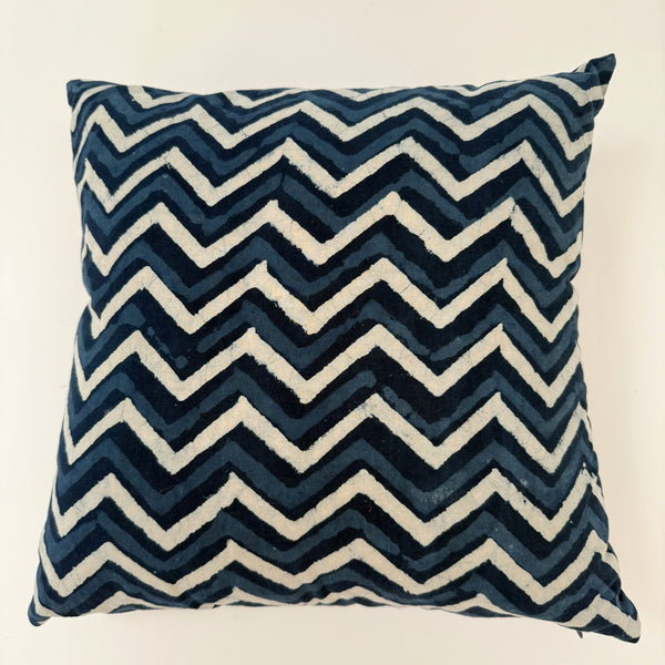 Zig Zag Print Pillow
