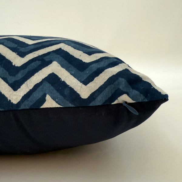Zig Zag Print Pillow