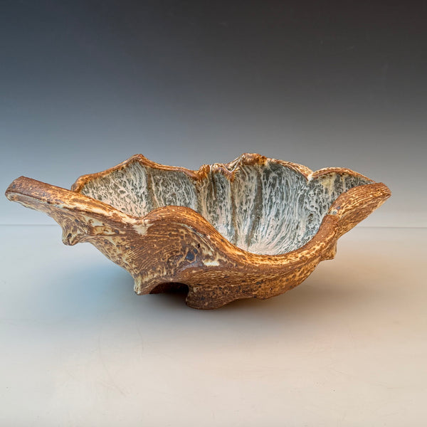 Sculptural Ceramic Shell Bowl