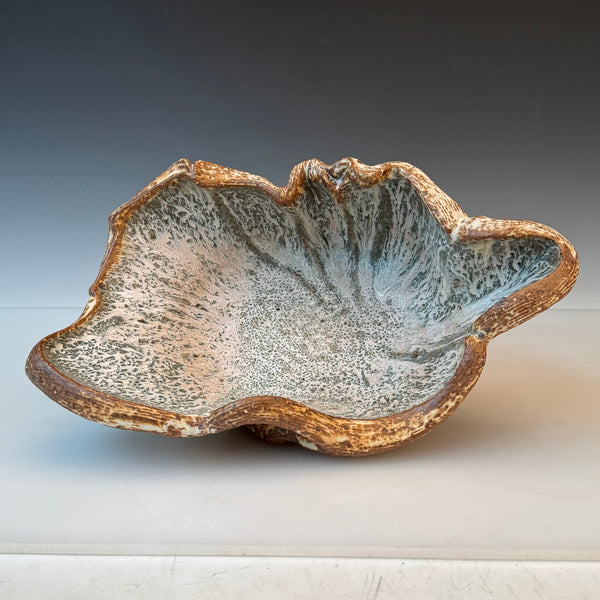 Sculptural Ceramic Shell Bowl