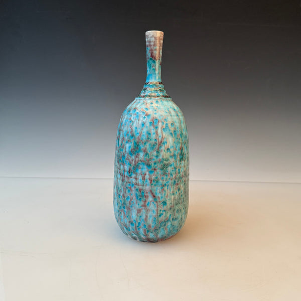 Turquoise Ceramic Vase