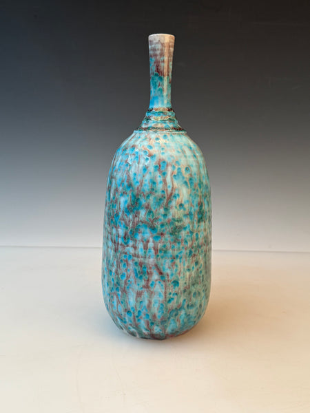Turquoise Ceramic Vase