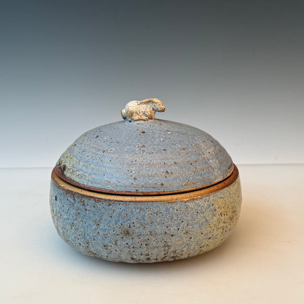 Lidded Bunny Dish
