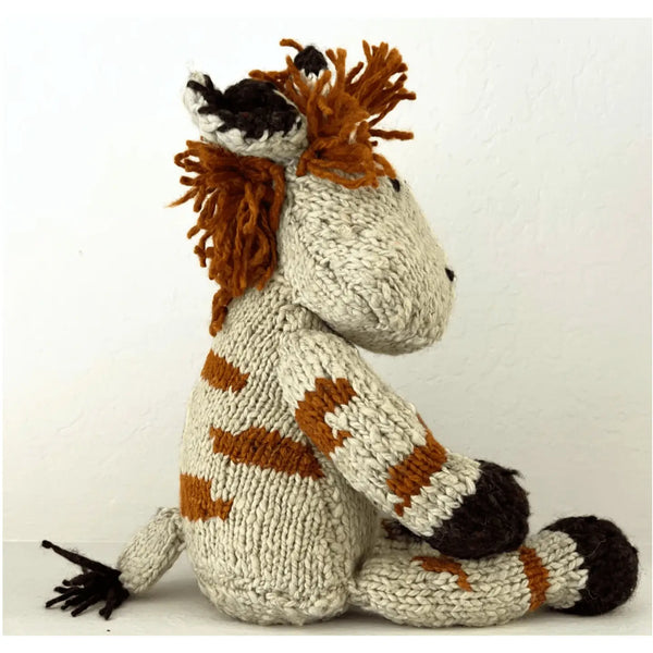 Organic Wool Knit Buddy | Gerald the Giraffe