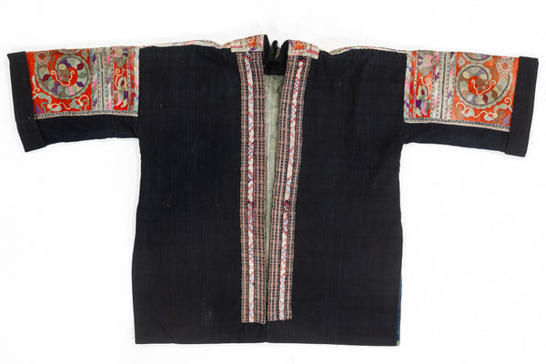 Vintage Chinese Miao Jacket Old Embroidery