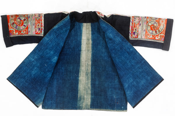 Vintage Chinese Miao Jacket Old Embroidery