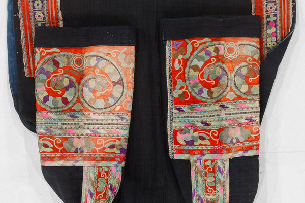 Vintage Chinese Miao Jacket Old Embroidery